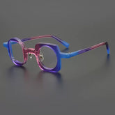 Riggins Vintage Acetate Glasses Frame Geometric Frames Southood Pink Blue